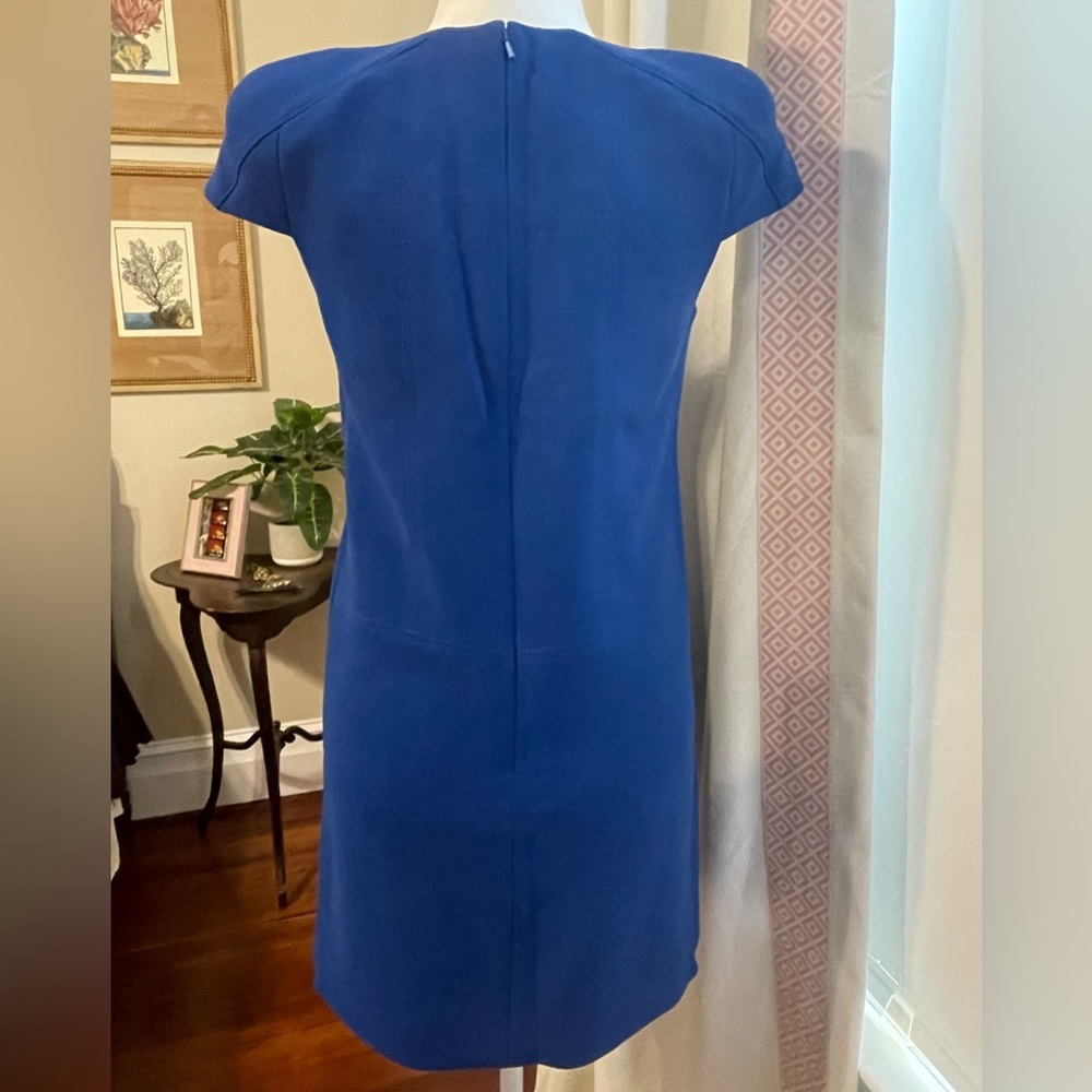 Tibi Deep Blue Mini Dress - Picture 6 of 13